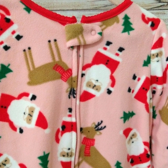 Christmas Santa and Deer Pajamas - Picture 3 of 6